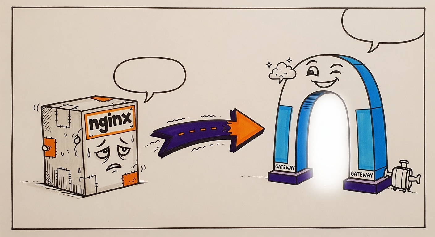 Cover illustration for agentgateway adds support for migrating from ingress-nginx