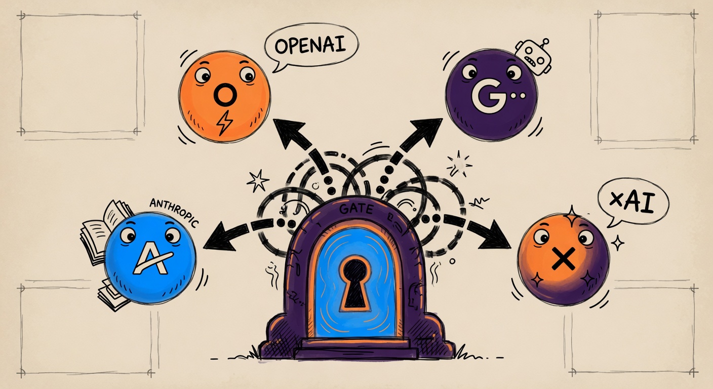Cover illustration for Getting started with Multi-LLM provider routing