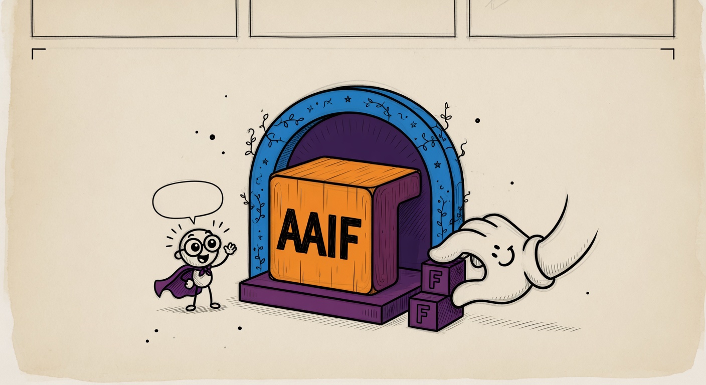 Cover illustration for agentgateway Joins AAIF as an Open Gateway for Agentic AI Infrastructure