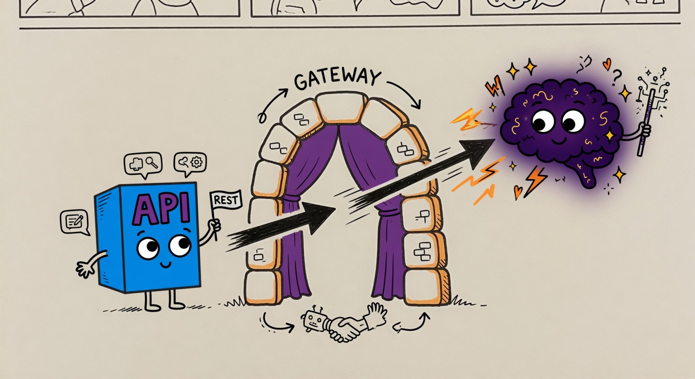 Cover illustration for Designing agentgateway: A Unified High-Performance Gateway for AI and API Traffic